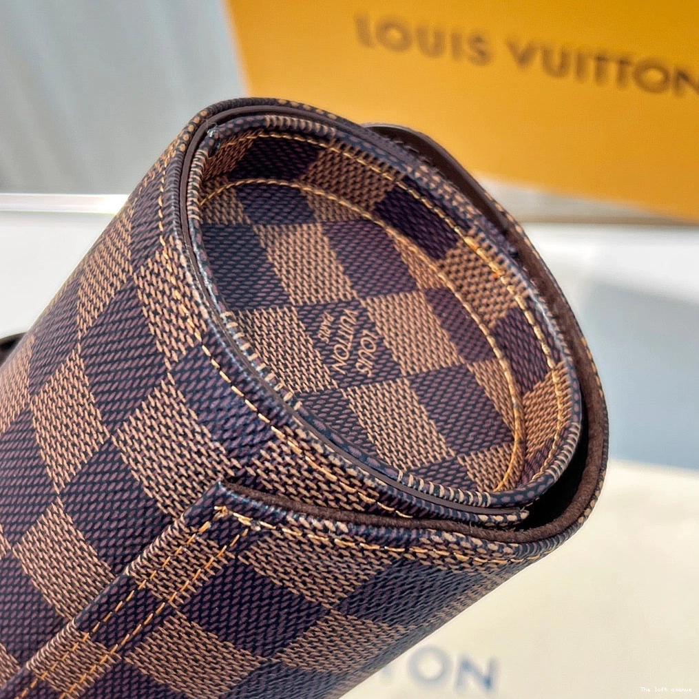 CUSTOM LV CHECKERED CASE WATCH 0822
